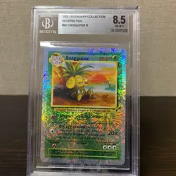 2002 Pokemon Card Exeggutor Reverse Foil BGS 8.5 Legendary Collection - Image 1