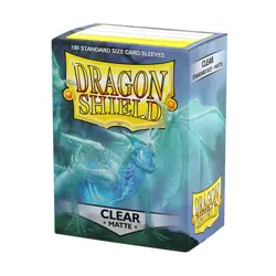 Dragon Shield Sleeves Matte Card Game, Clear 5706569110017 - Image 1