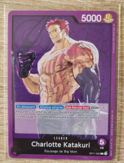 Carte One Piece Charlotte Katakuri OP11-062 FR - Card game NEUF - Image 1
