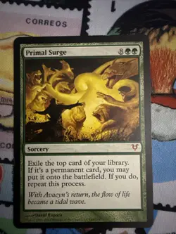 Primal Surge Avacyn Restored Regular Card NM MTG Magic Card - Image 1