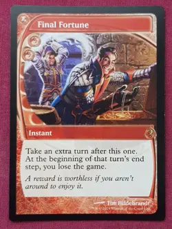 Magic The Gathering MYSTERY BOOSTER 2 MB2 FINAL FORTUNE red card MTG - Image 1