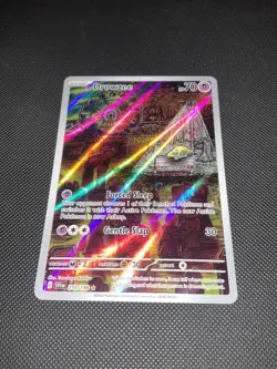 Pokemon TCG Drowzee 210/198 Scarlet & Violet Base IR Holo Card NM - Image 1