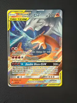 Reshiram & Charizard GX 20/214 - Unbroken Bonds - Pokemon Card M/NM - Image 1
