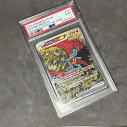 Pokemon TCG Prismatic Evolutions Roaring Moon EX Card 162/131 Sir PSA 9 - Image 1