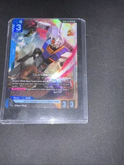 Gundam Card Game GD01-001 LR Gundam RX-78-2 Newtype Rising English - Image 1