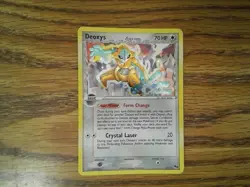 Deoxys 2/17 POP SERIES 4 Pokemon Card - LP 062126 - Image 1