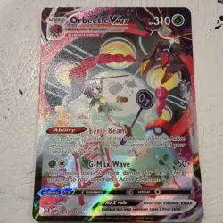 Pokemon Orbeetle VMAX TG13/TG30 Lost Origin TG Full Art Holo Ultra Rare - Image 1