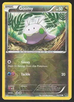 Goomy 75/119 Reverse Holo Pokemon TCG XY - Phantom Forces LP - Image 1