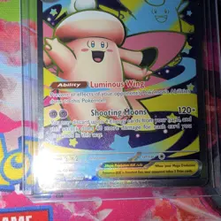 Pokemon TCG Mega Clefable EX 103/088 Breakthrough Ultra Rare Holo Full Art Eng - Image 3