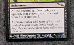 MTG English Necrogen Mists NM Normal Mirrodin No play (DS3D1K8) - Image 5