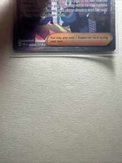 Pokemon TCG Iono Sir Paldean Fates Holo Card 237/091 Mint Condition - Image 3