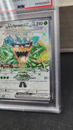 2024 TEAL MASK OGERPON EX ULTRA RARE TWILIGHT MASQUERADE TCG POKEMON PSA 10 #190 - Image 3