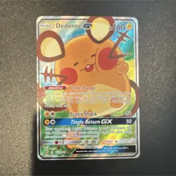 The Pokemon Company Dedenne GX 195A/214 Alternate Art Holo Promo 160 HP - Image 1