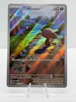Pokemon TCG Paldean Wooper - Phantasmal Flames - 102/094 - Illustration Rare - Image 1