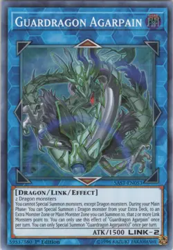 Guardragon Agarpain NM (#2) SAST 1st Savage Strike Yugioh - Image 1