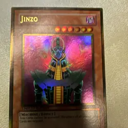 Konami Yu-Gi-Oh! TCG Gold Series 2008 Jinzo GLD1-EN003 Gold Rare Foil Lim - Image 3