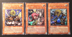 Yu-Gi-Oh! Andro, Teleia, Theinen the Great Sphinx, EP1-EN001-003, UR, Engl., NM+ - Image 1