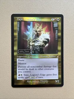 Tajic, legion's edge (serial numbered 055/500) - Foil - MTG RVR - NM - Image 1
