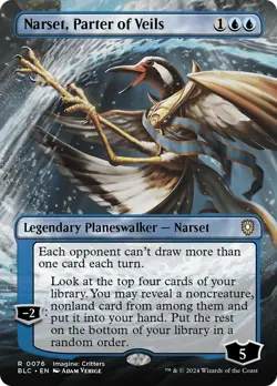 🧙Narset, Parter Of Veils M 0076 BLC BLB Bloom Burrow MTG - Image 1