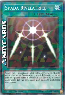 SPADA RIVELATRICE (Swords Of Revealing Light) • Shatterfoil • BP03 IT133 YUGIOH! - Image 1