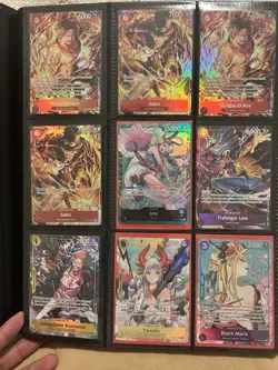 ONE PIECE TCG 90+ CARD LOT ENGLISH AND JAPANESE CARDS - Image 1