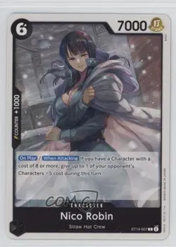 2024 One Piece Card Game: Starter Deck: 3D2Y ST14 English Nico Robin #ST14-007 - Image 1