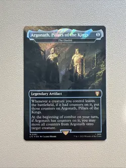 Argonath, pillar of kings - The ozolith (surge foil) - MTG LTC - NM - Image 2