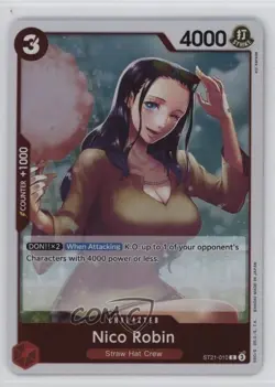 2024 One Piece Card Game: Starter Deck EX: GEAR 5 ST21 Nico Robin #ST21-010 - Image 1