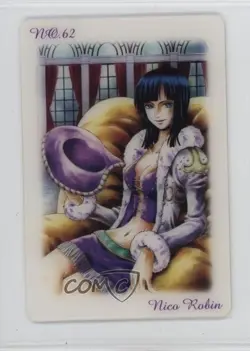 2005 Bandai One Piece Gumi Food Issue Nico Robin #62 - Image 1