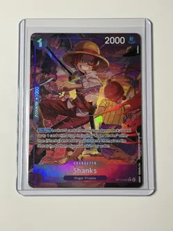 Shanks (065) (Alternate Art) OP13-065 Carrying On His Will Foil - Image 1