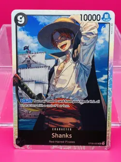 Shanks ST08-005 | Starter Deck 08 - English | SR Holo | One Piece NM - Image 1