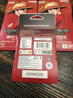 (x5) One Piece TCG: Carrying On His Will Sleeved Booster Pack Lot OP-13 ENGLISH - Image 2
