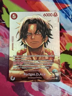 ONE PIECE TCG Portgas.D.Ace SP ST15-005 SR The Time of Battle OP16 English - Image 1