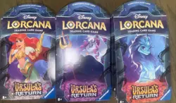 Lot of (40) Disney Lorcana TCG Ursula's Return Sleeved Packs SEALED - Image 1