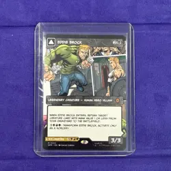 Presale Eddie Brock (borderless) (224) M/NM Magic MTG Marvel's Spider-man - Image 1