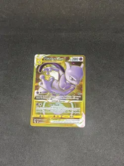 Pokemon TCG Mewtwo VSTAR Secret Rare Card 086/078 Pokemon Go - Image 1