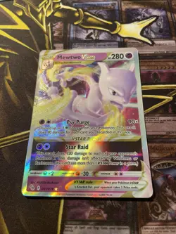 Pokemon TCG Mewtwo VSTAR Pokemon Go 031/078 Holo Ultra Rare - Image 1