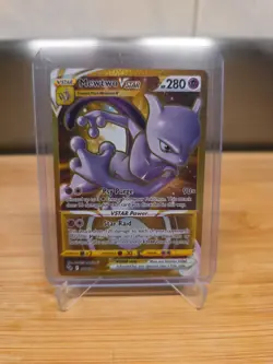 Mewtwo VSTAR (86) (Secret) 86/78 - Pokemon GO Holofoil Near Mint Holofoil - Image 1