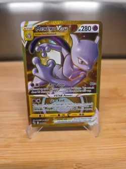 Mewtwo VSTAR (86) (Secret) 86/78 - Pokemon GO Holofoil Near Mint Holofoil - Image 2