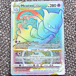 The Pokemon Company Mewtwo VSTAR 079/078 Pokemon GO Secret Rare Holo Full Art - Image 1