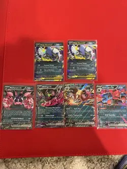 DARKNESS - 6 Dark Type Pokemon Ex Card Lot - Image 1