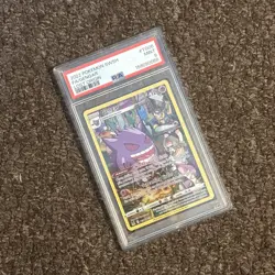 Pokemon TCG Gengar TG06/TG30 Full Art Trainer Gallery Lost Origin PSA 9 Mint - Image 4
