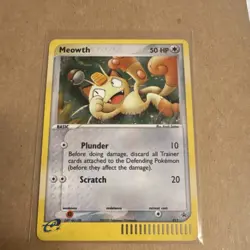 Nintendo Pokemon TCG Meowth 013 Holo Promo 50HP English 2003 Tin - Image 1