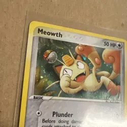 Nintendo Pokemon TCG Meowth 013 Holo Promo 50HP English 2003 Tin - Image 3
