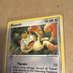 Nintendo Pokemon TCG Meowth 013 Holo Promo 50HP English 2003 Tin - Image 4