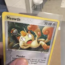 Nintendo Pokemon TCG Meowth 013 Holo Promo 50HP English 2003 Tin - Image 5