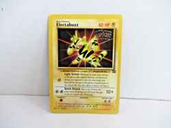 Electabuzz Pokemon WB Gold Stamp #2 1999 First Movie Black Star Promo NM - Image 1