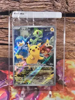 Pikachu - 027 SVP Paldea Evolved - Black Star Promo Sealed - Pokemon TCG - Image 1