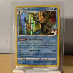 Play! Pokemon Prize Pack (Series 1) HOLO Sword Shield Inteleon 058/202 Near Mint - Image 1