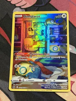 Dunsparce - GG23/GG70 - Pokemon Crown Zenith Galarian Gallery Holo Card NM - Image 1